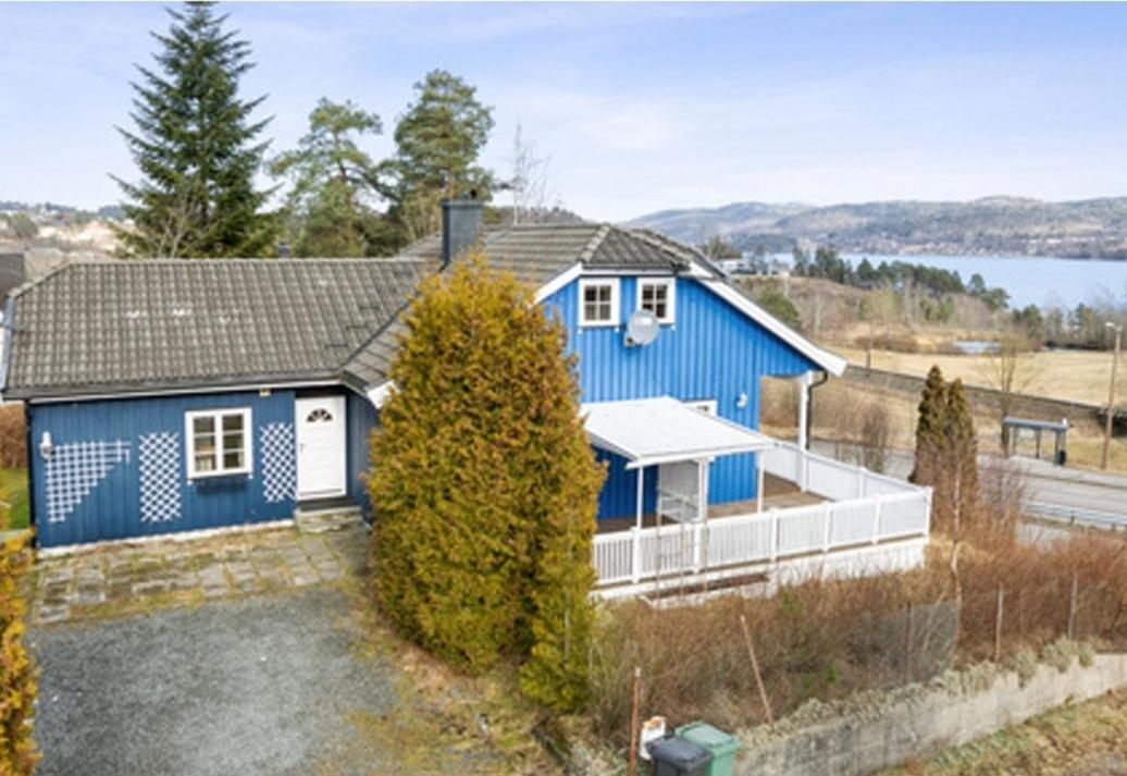 شقة Blue House Brevik بورشغرون المظهر الخارجي الصورة