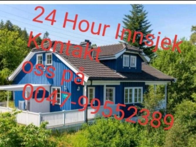 شقة Blue House Brevik بورشغرون المظهر الخارجي الصورة